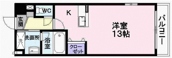 パラディーゾ木の実町の物件間取画像